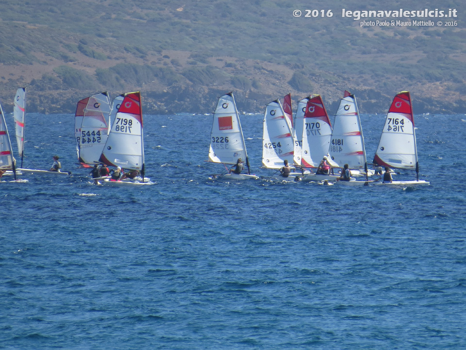 LNI Sulcis - Porto Pino, 24.08.2016, regata di prova
