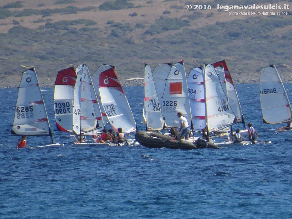 LNI Sulcis - Porto Pino, 24.08.2016, regata di prova
