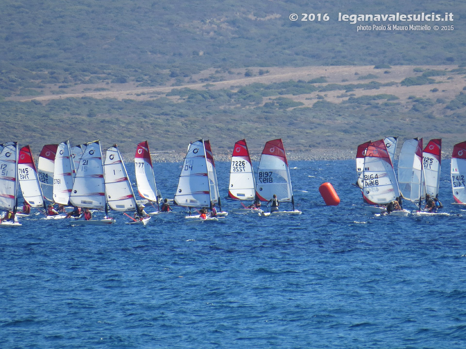 LNI Sulcis - Porto Pino, 24.08.2016, regata di prova
