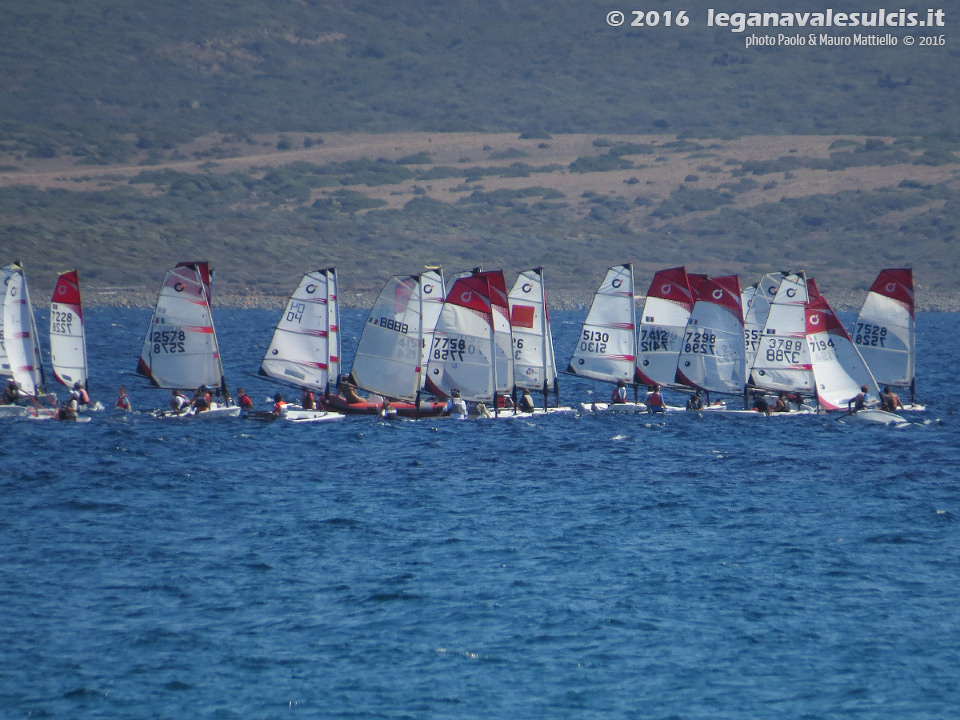 LNI Sulcis - Porto Pino, 24.08.2016, regata di prova
