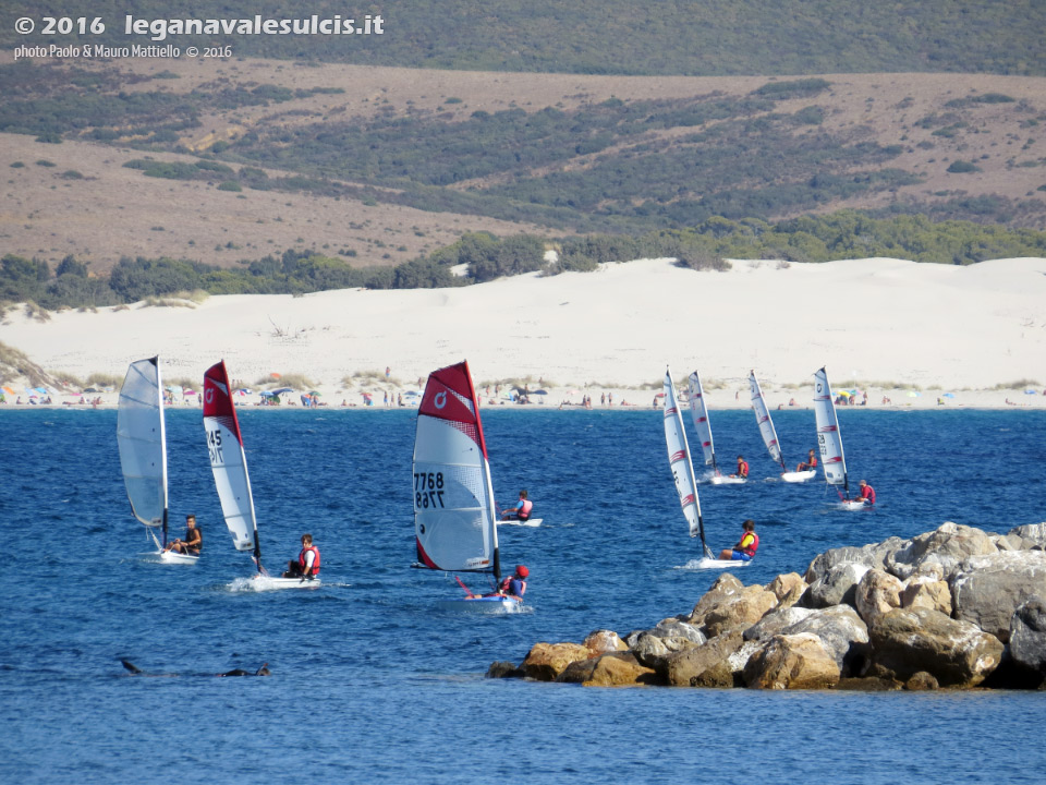 LNI Sulcis - Porto Pino, 24.08.2016, regata di prova
