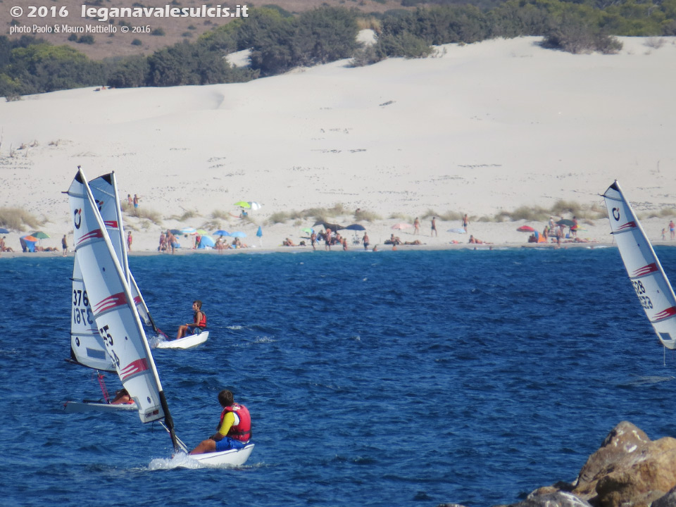 LNI Sulcis - Porto Pino, 24.08.2016, regata di prova
