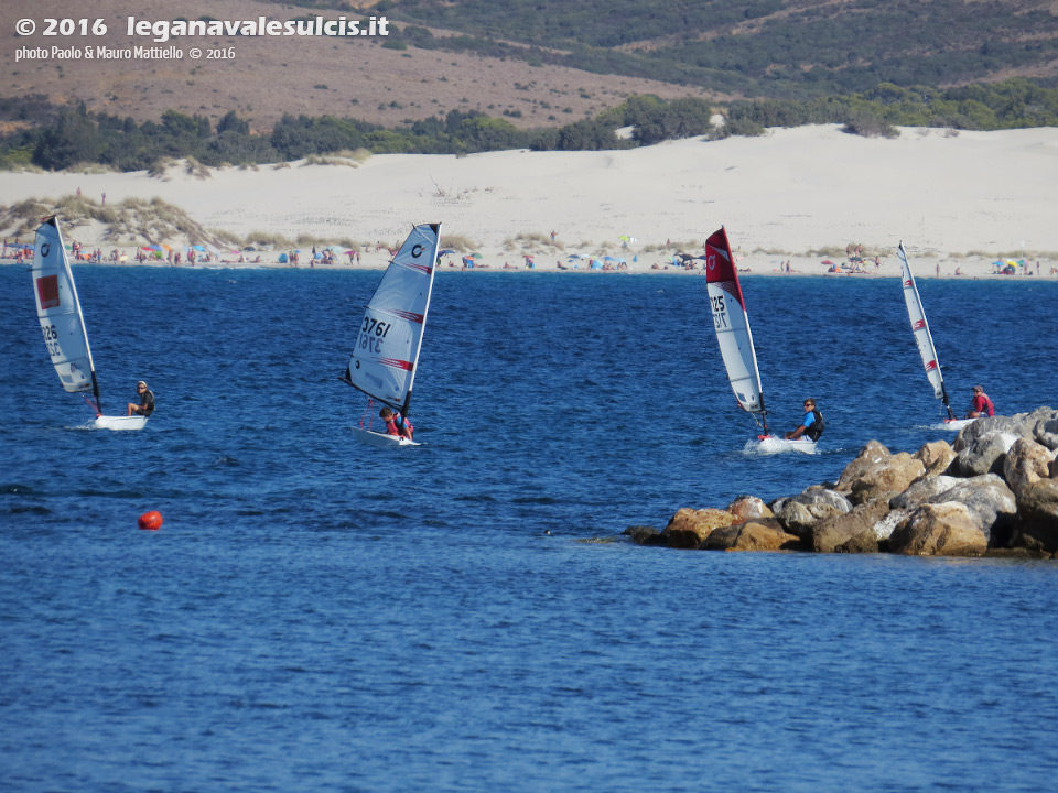 LNI Sulcis - Porto Pino, 24.08.2016, regata di prova
