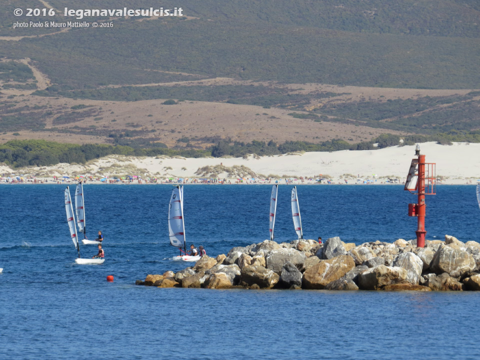 LNI Sulcis - Porto Pino, 24.08.2016, regata di prova
