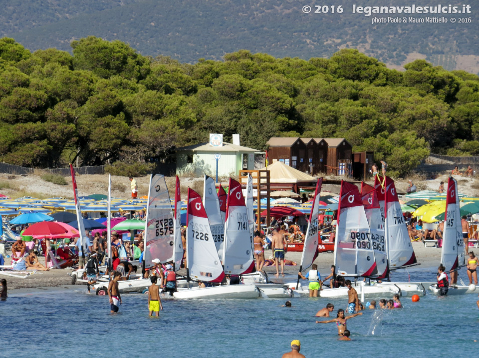 LNI Sulcis - Porto Pino, 24.08.2016, regata di prova
