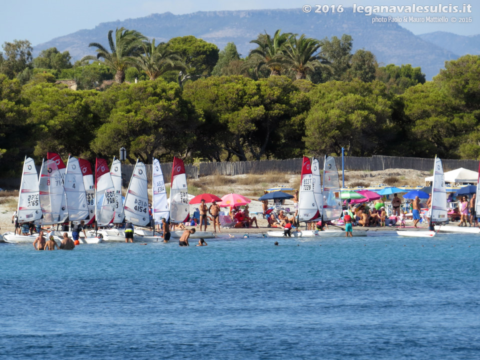 LNI Sulcis - Porto Pino, 24.08.2016, regata di prova
