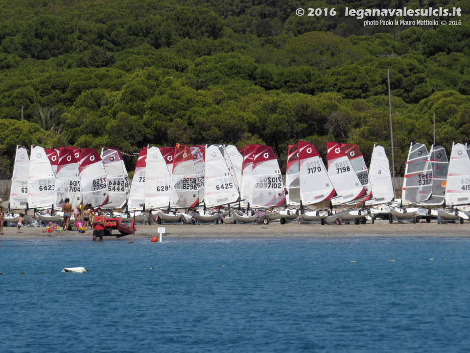 LNI Sulcis - Porto Pino, 25.08.2016, prima giornata 
