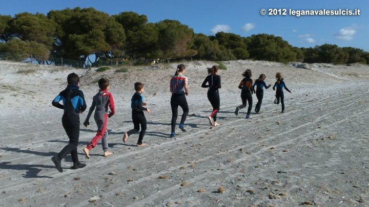 LNI Sulcis - Allenamento P.Pino 19-20-21.02.2012
