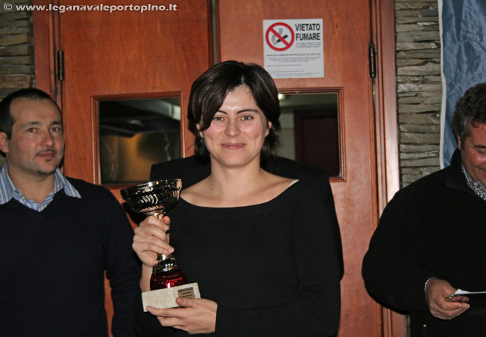 Daniela Campionessa Sociale per il 2008 della categoria Laser Radial