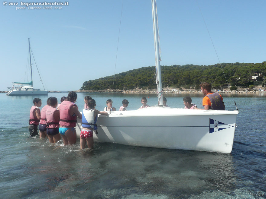 LNI Sulcis - P.Pino, giugno 2012, 1° media S.Anna Arresi
