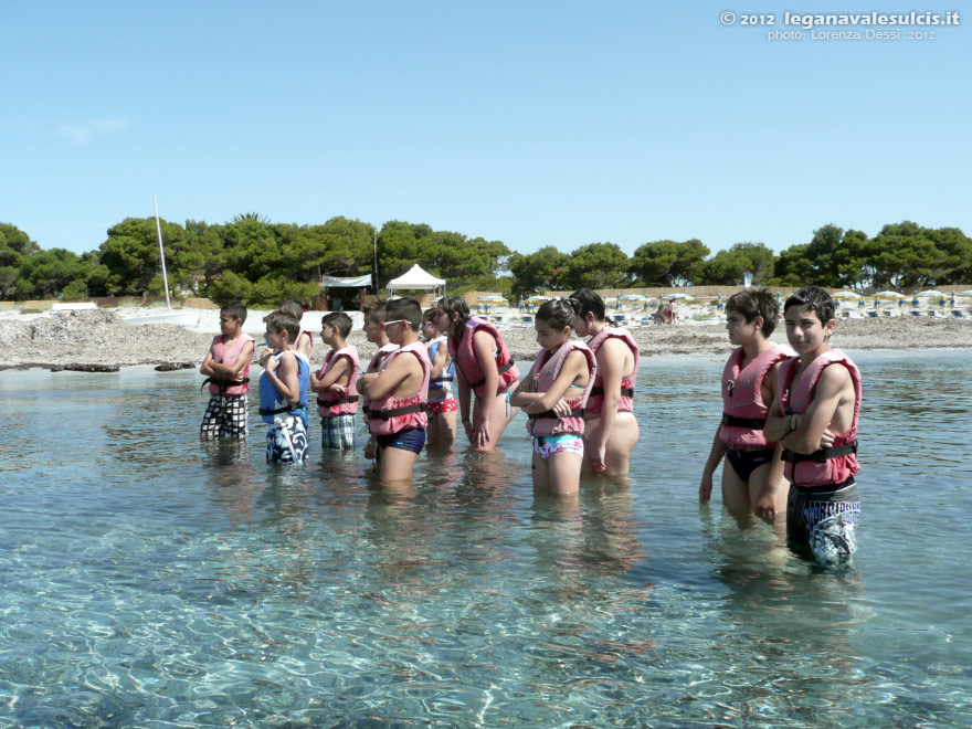 LNI Sulcis - P.Pino, giugno 2012, 1° media S.Anna Arresi
