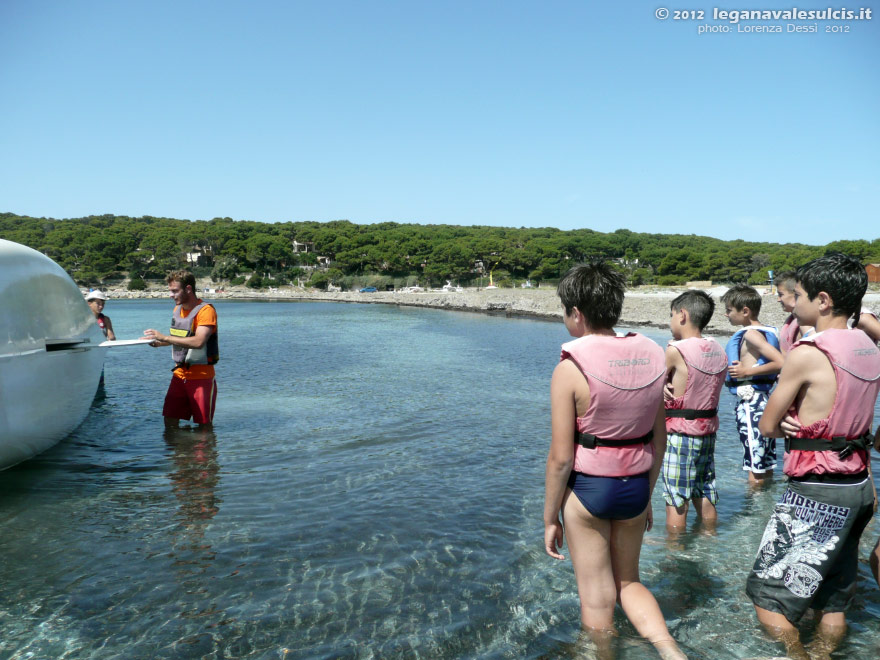 LNI Sulcis - P.Pino, giugno 2012, 1° media S.Anna Arresi
