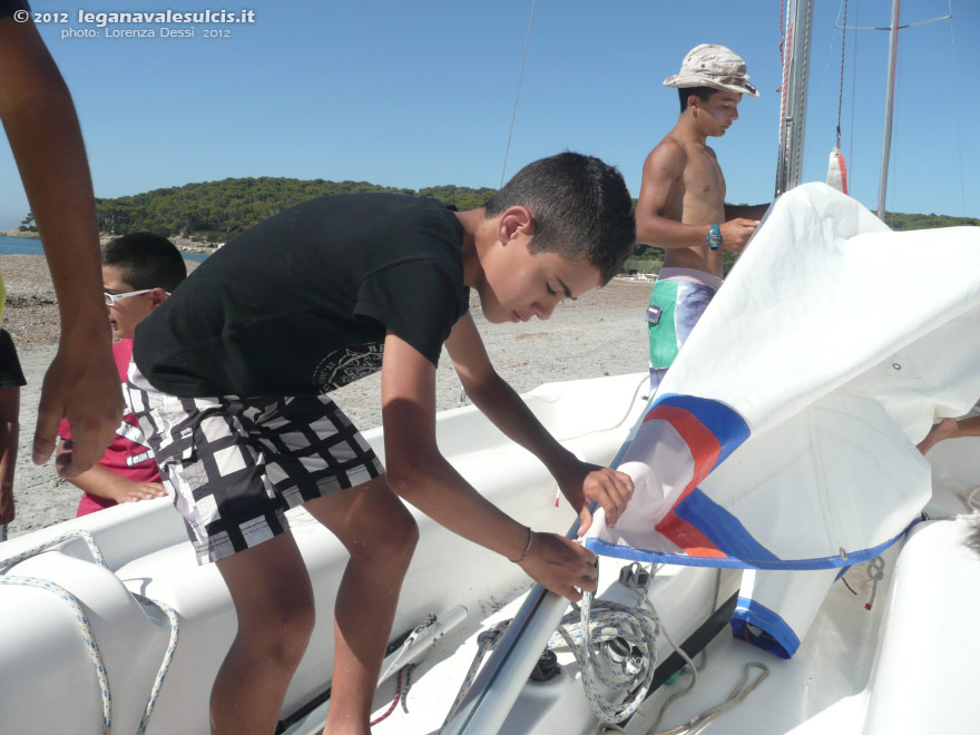 LNI Sulcis - P.Pino, giugno 2012, 1° media S.Anna Arresi
