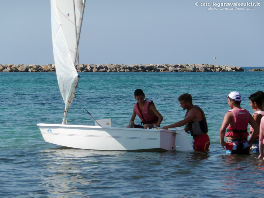 LNI Sulcis - P.Pino, luglio 2012, corsi Iglesias
