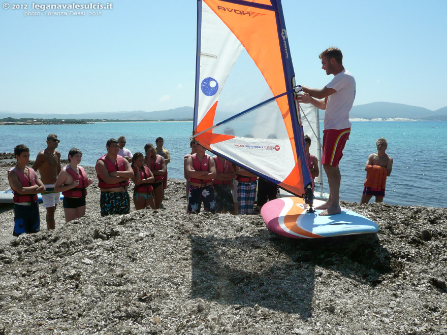 LNI Sulcis - P.Pino, luglio 2012, corsi Iglesias
