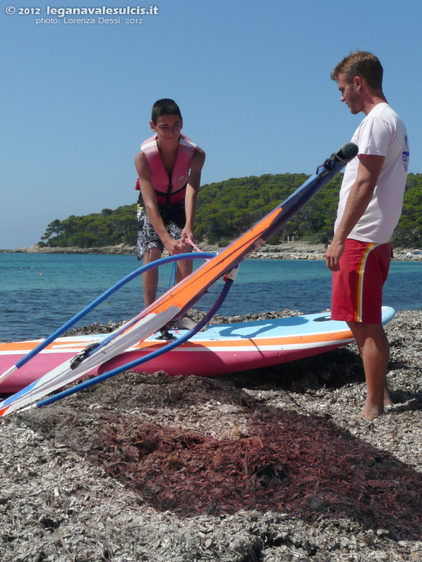 LNI Sulcis - P.Pino, luglio 2012, corsi Iglesias
