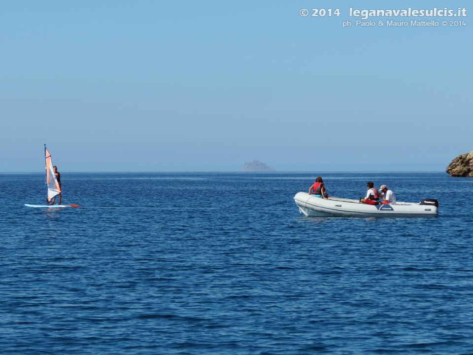 LNI Sulcis - Porto Pino, agosto 2014, corsi windsurf LNI Sulcis
