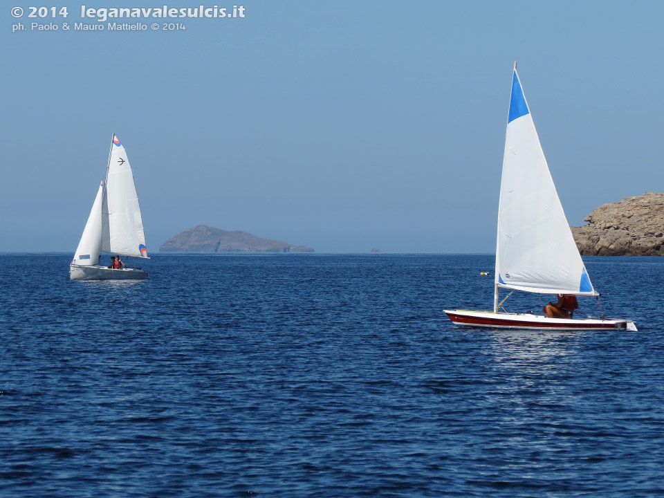 LNI Sulcis - Porto Pino, agosto 2014, corsi vela e windsurf LNI Sulcis
