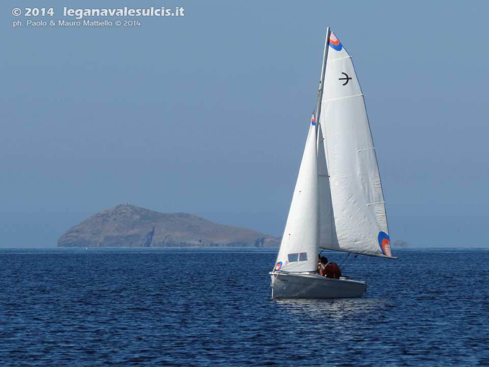 LNI Sulcis - Porto Pino, agosto 2014, corsi vela e windsurf LNI Sulcis
