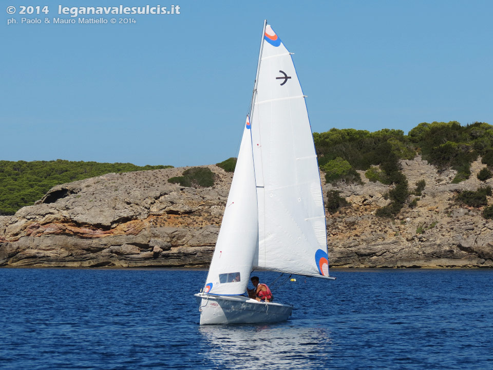 LNI Sulcis - Porto Pino, agosto 2014, corsi vela e windsurf LNI Sulcis
