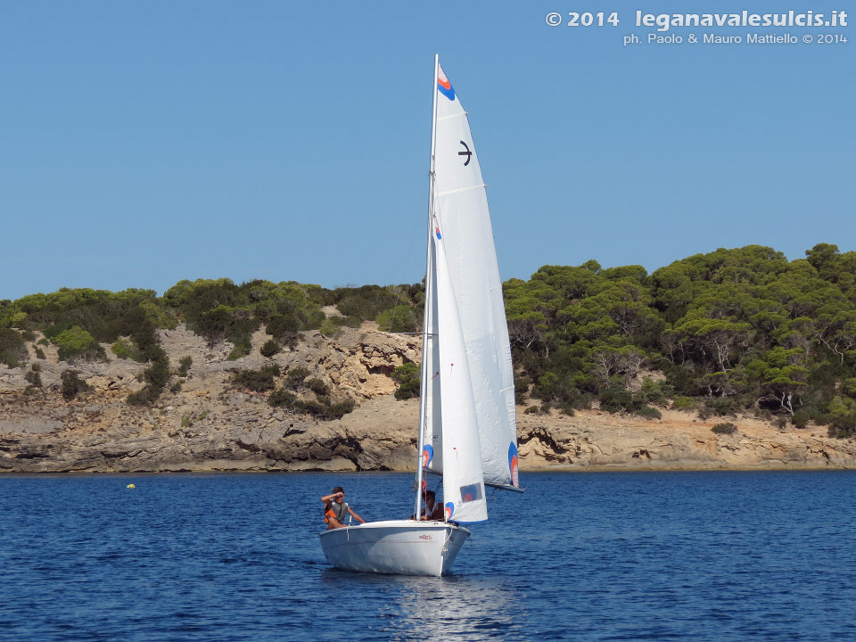 LNI Sulcis - Porto Pino, agosto 2014, corsi vela e windsurf LNI Sulcis
