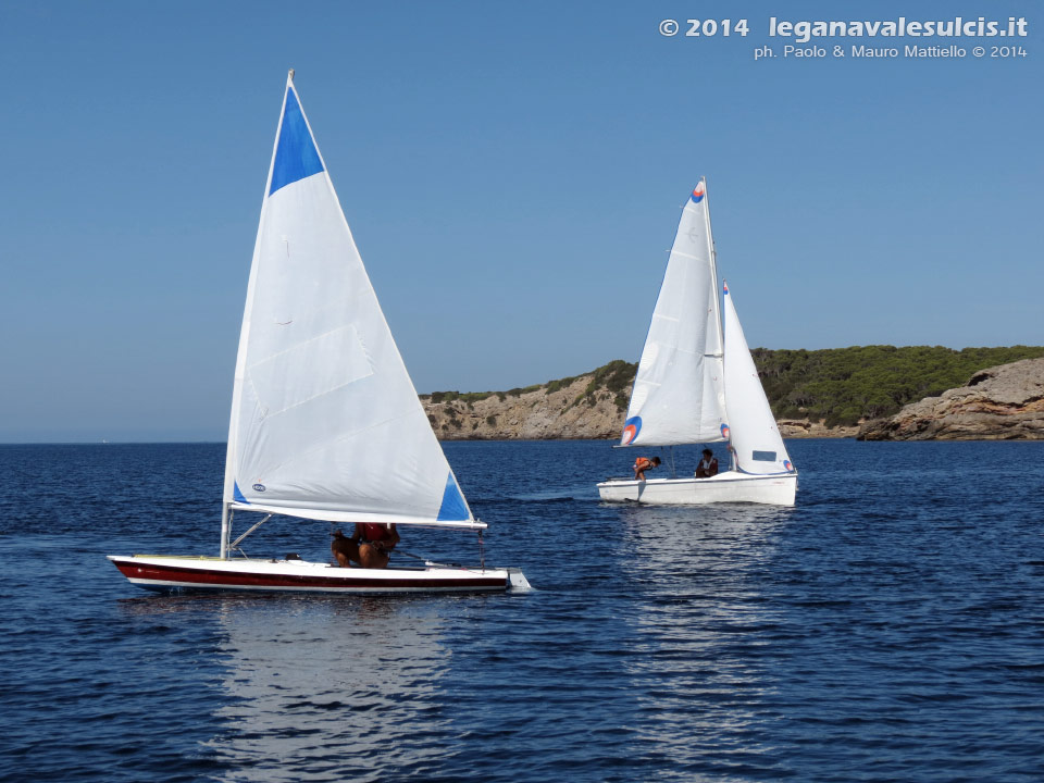 LNI Sulcis - Porto Pino, agosto 2014, corsi vela e windsurf LNI Sulcis
