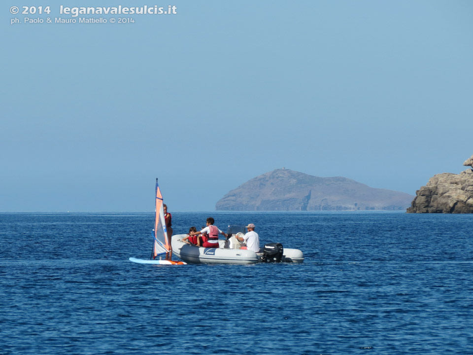 LNI Sulcis - Porto Pino, agosto 2014, corsi vela e windsurf LNI Sulcis
