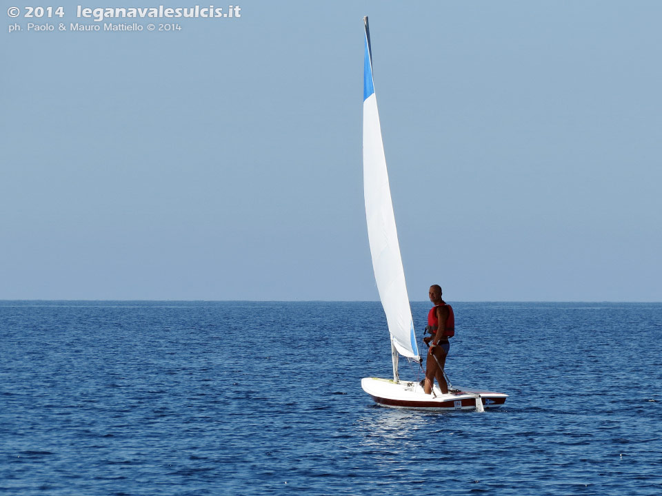 LNI Sulcis - Porto Pino, agosto 2014, corsi vela e windsurf LNI Sulcis
