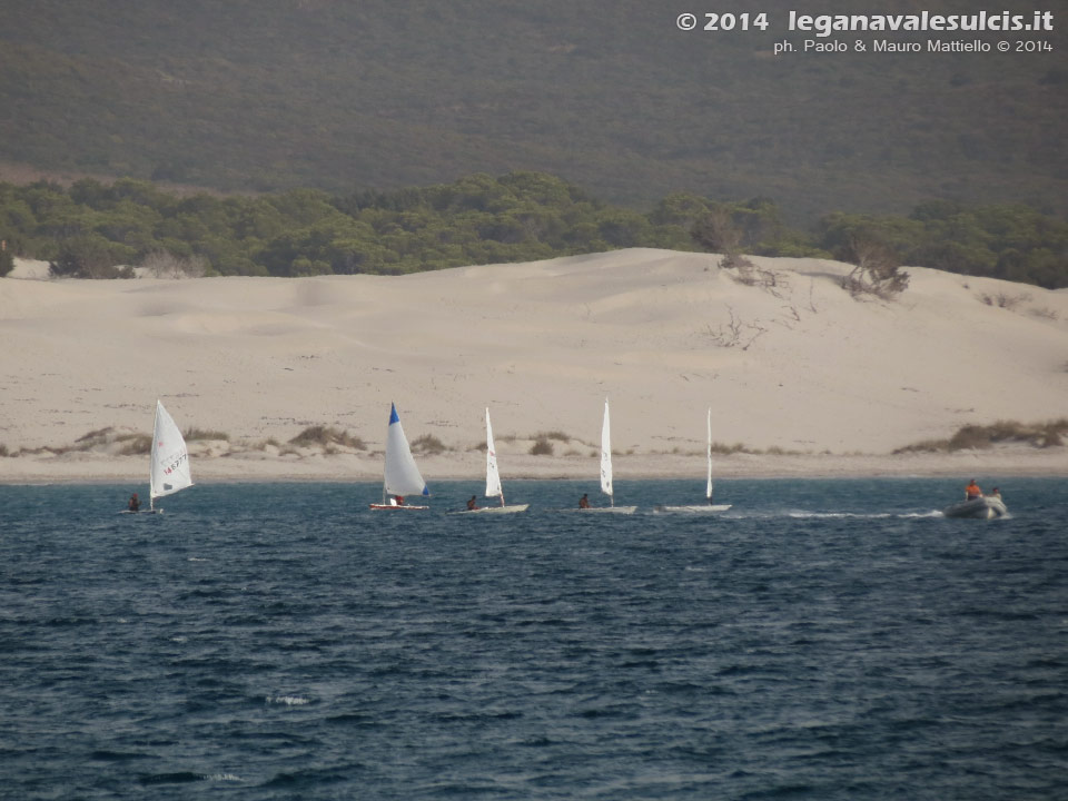 LNI Sulcis - Porto Pino, settembre 2014, allenamenti atleti agonisti G.D.Vela LNI Sulcis
