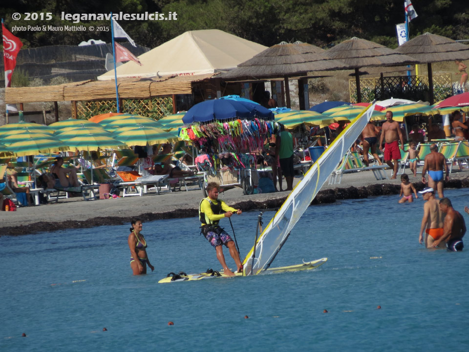 LNI Sulcis - Porto Pino, luglio 2015
