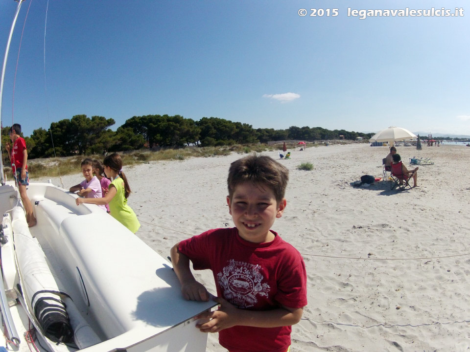 LNI Sulcis - Porto Pino, giugno 2015, corsi scuole
