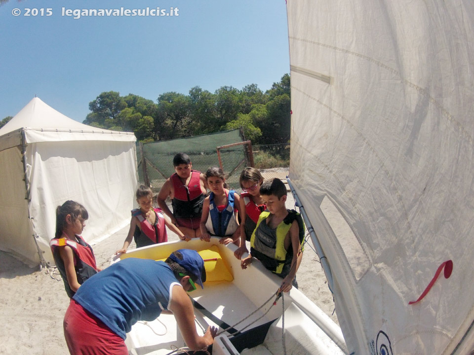 LNI Sulcis - Porto Pino, giugno 2015, corsi scuole
