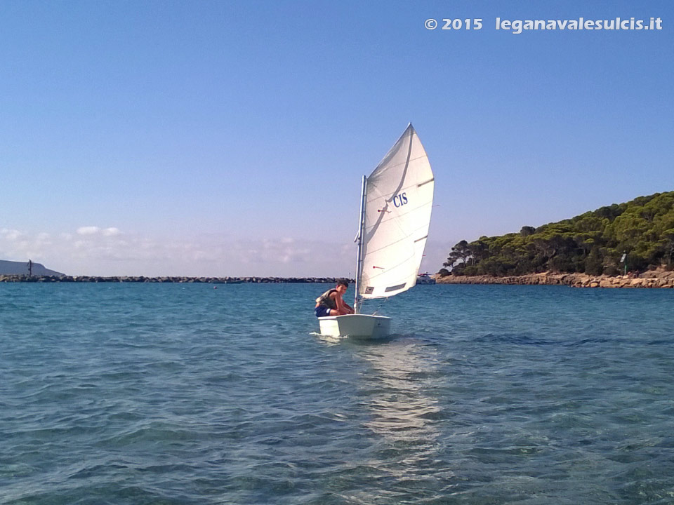 LNI Sulcis - Porto Pino, agosto 2015, corsi privati
