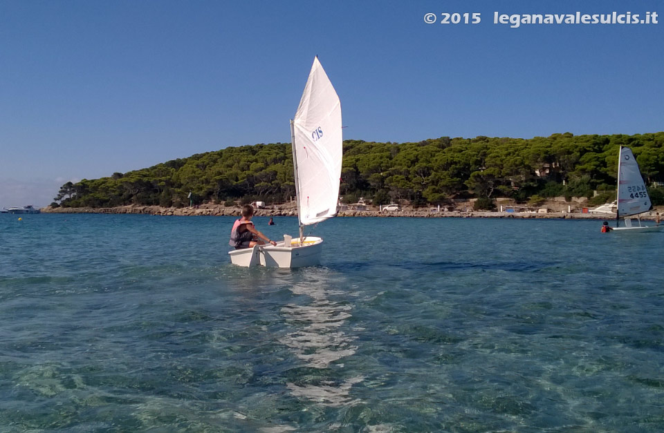 LNI Sulcis - Porto Pino, agosto 2015, corsi privati
