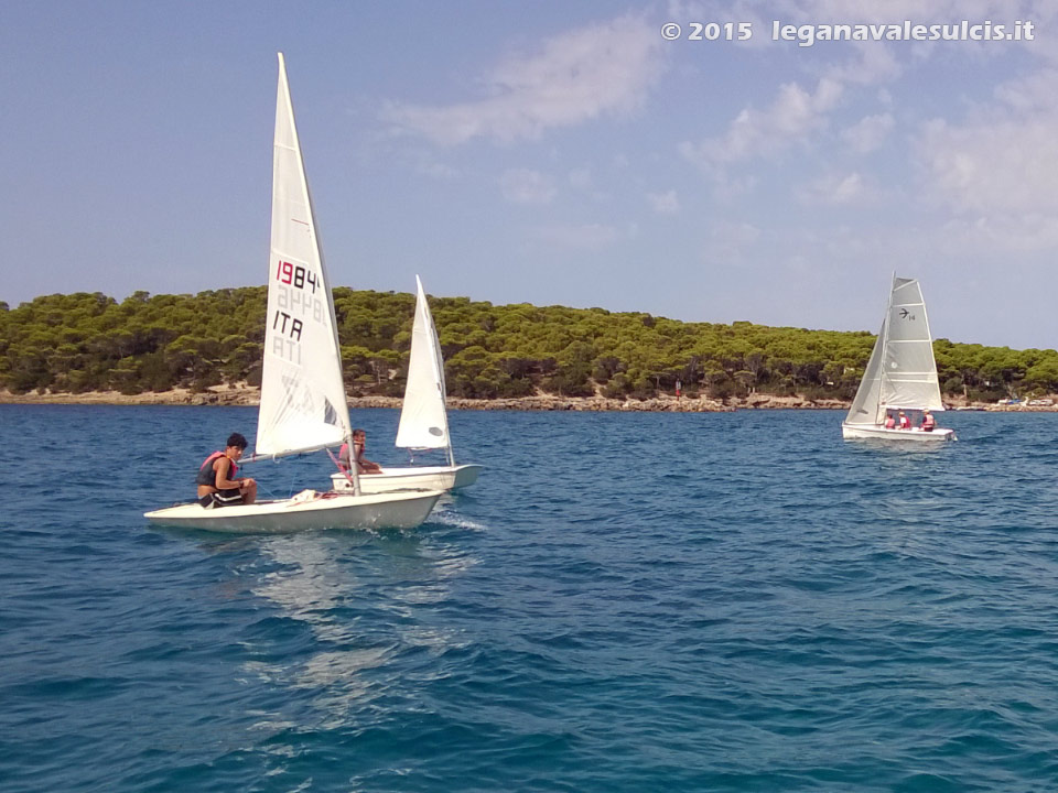 LNI Sulcis - Porto Pino, agosto 2015, corsi privati
