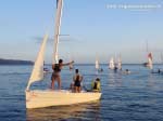 LNI Sulcis - Porto Pino, 7 agosto 2016, LNI Sulcis alla processione a mare
