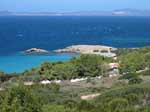 Porto Pino - Spiaggia dei Francesi, dalla collina
