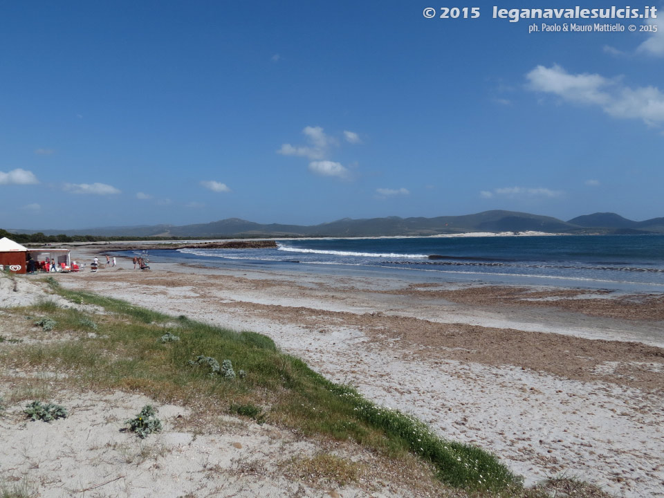 Porto Pino - Spiagge - Aprile 2015,Porto Pino