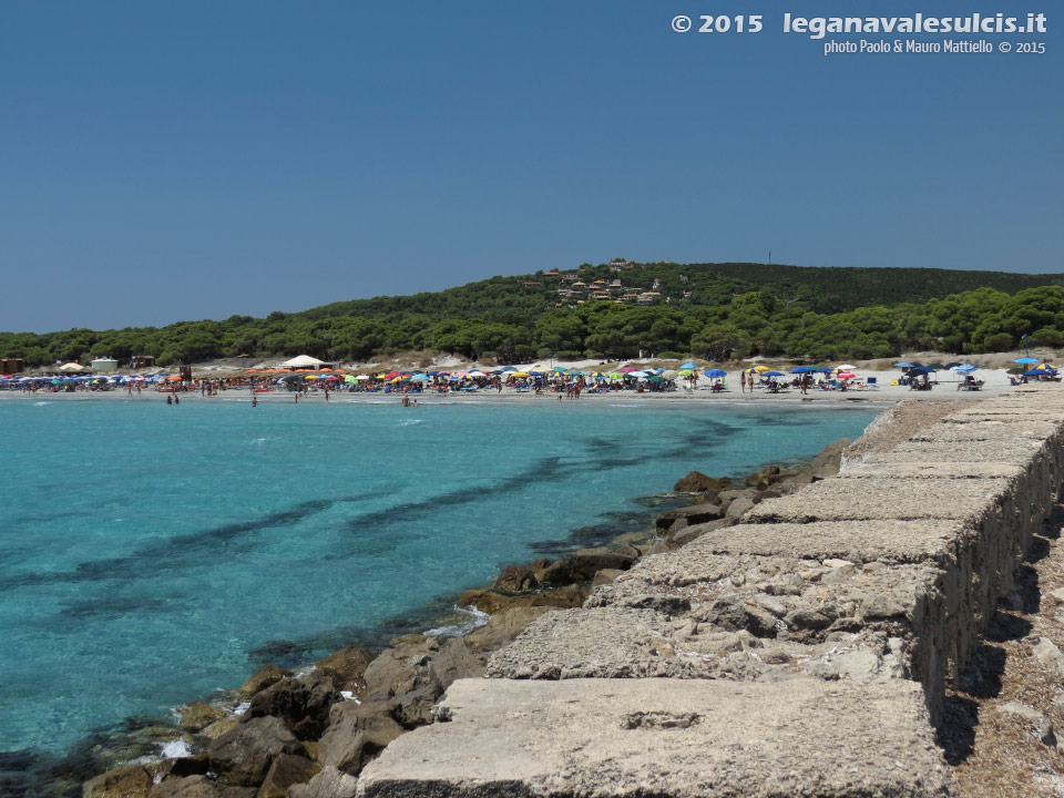 Porto Pino - Spiagge - Luglio 2015,Porto Pino