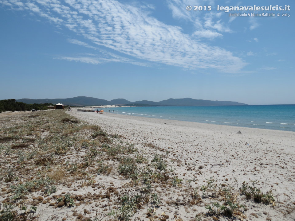 Porto Pino - Spiagge - Luglio 2015,Porto Pino