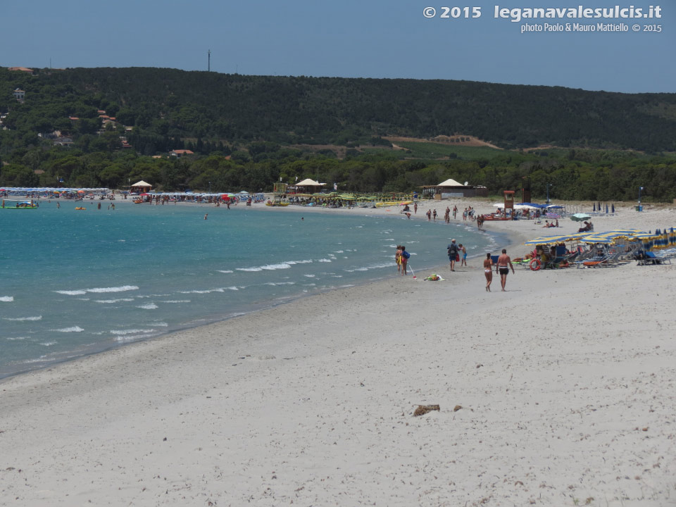 Porto Pino - Spiagge - Luglio 2015,Porto Pino