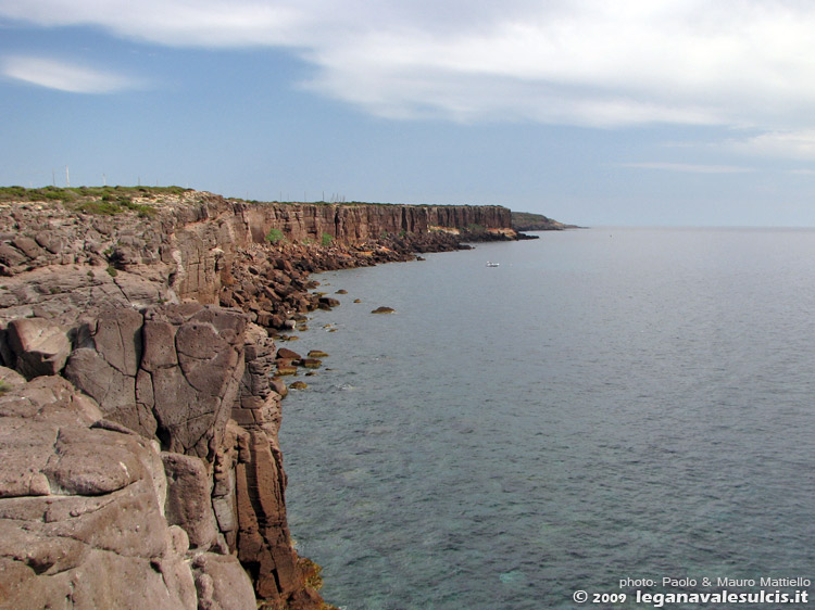 Costa nord-ovest, tra Cala Lunga e Calasetta