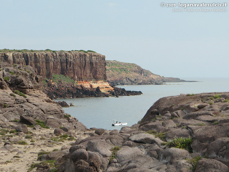 Costa nord-ovest, tra Cala Lunga e Calasetta