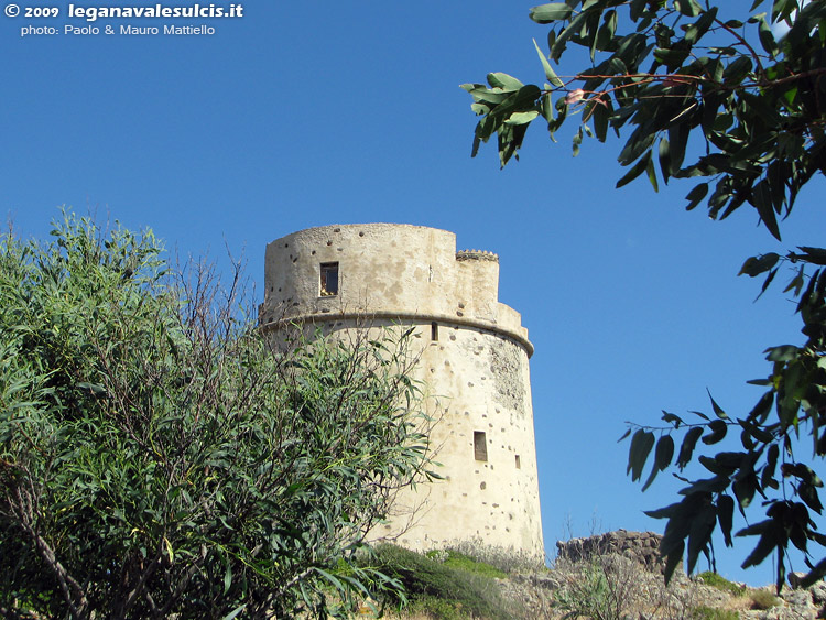 Coaquaddus - Torre Canai e Capo Teulada visti dall'ex Semaforo