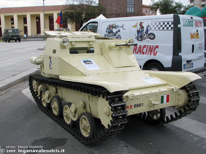 Il piccolo carro armato L3 degli anni '40