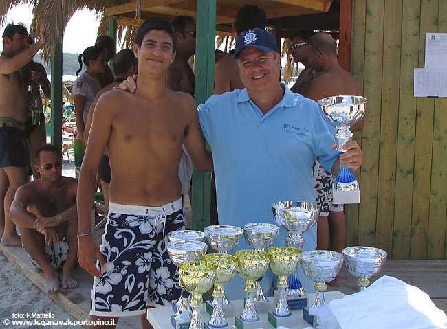 Il presidente &egrave; contento per come gli allievi inizino a dare i primi frutti. Nella foto, Oba Oba Marco, noto per le sue abilit&agrave; ginniche.